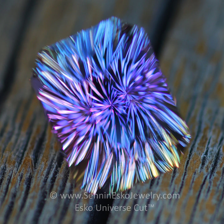 3.2 Carat Violet Tanzanite Octagon - 9.2x7.1mm - Esko Universe Cut ™