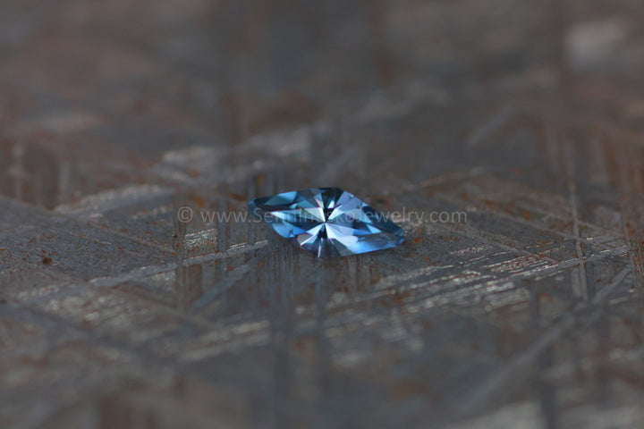 0.44ct Blue Sapphire Marquise - 8.4x3.7mm
