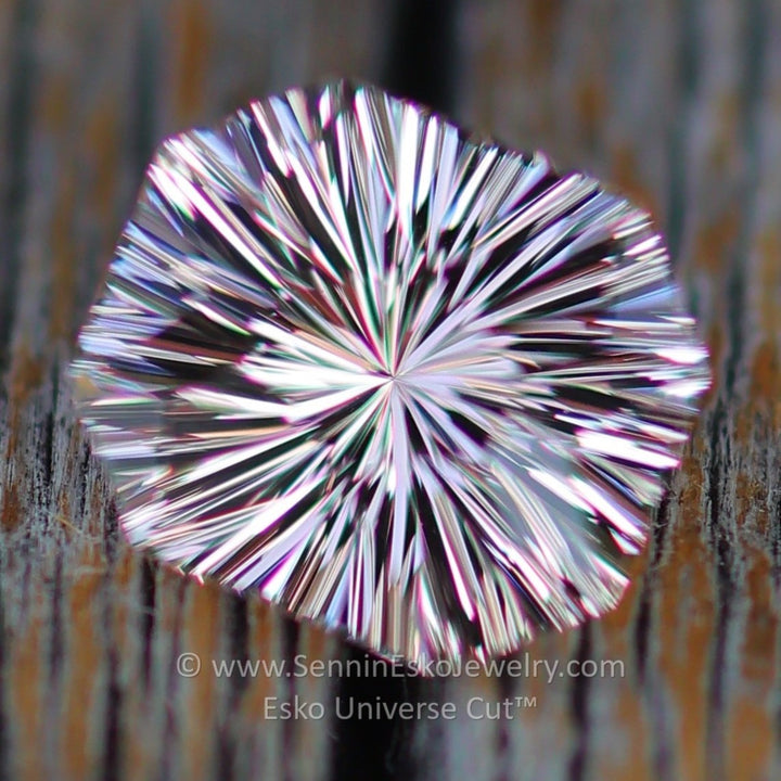 1.11 Carat Morganite Octagon - 7x6.1mm - Esko Universe Cut ™