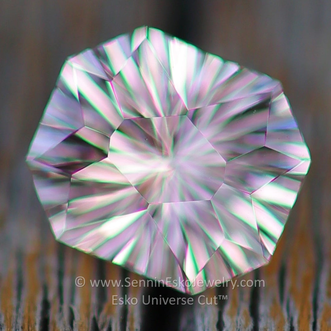 1.11 Carat Morganite Octagon - 7x6.1mm - Esko Universe Cut ™