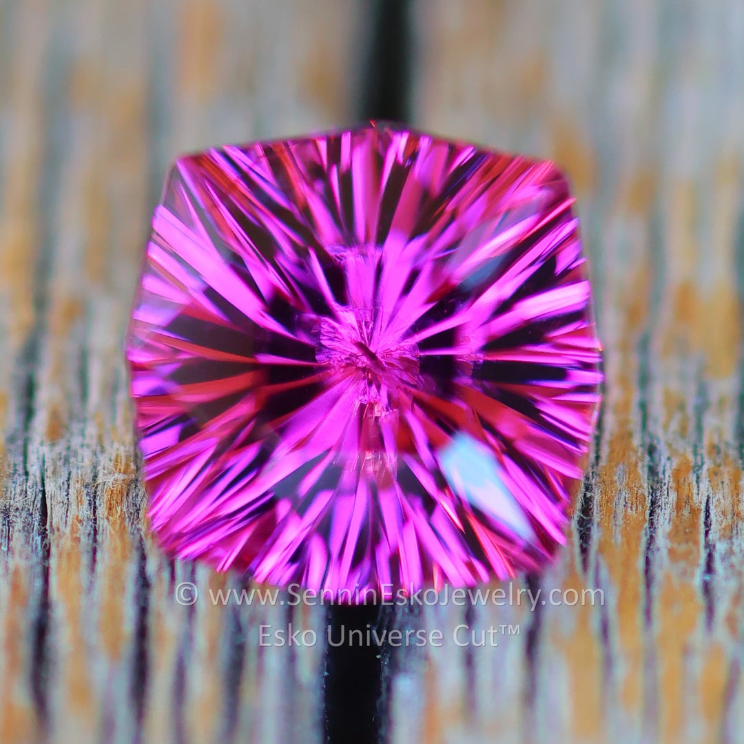 1.6 Carat Purple Garnet Cushion - 6.7x7.8mm - Esko Universe Cut ™