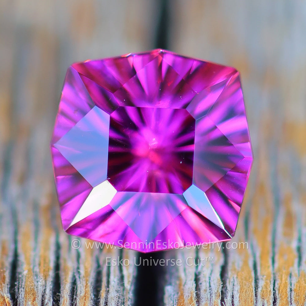1.6 Carat Purple Garnet Cushion - 6.7x7.8mm - Esko Universe Cut ™