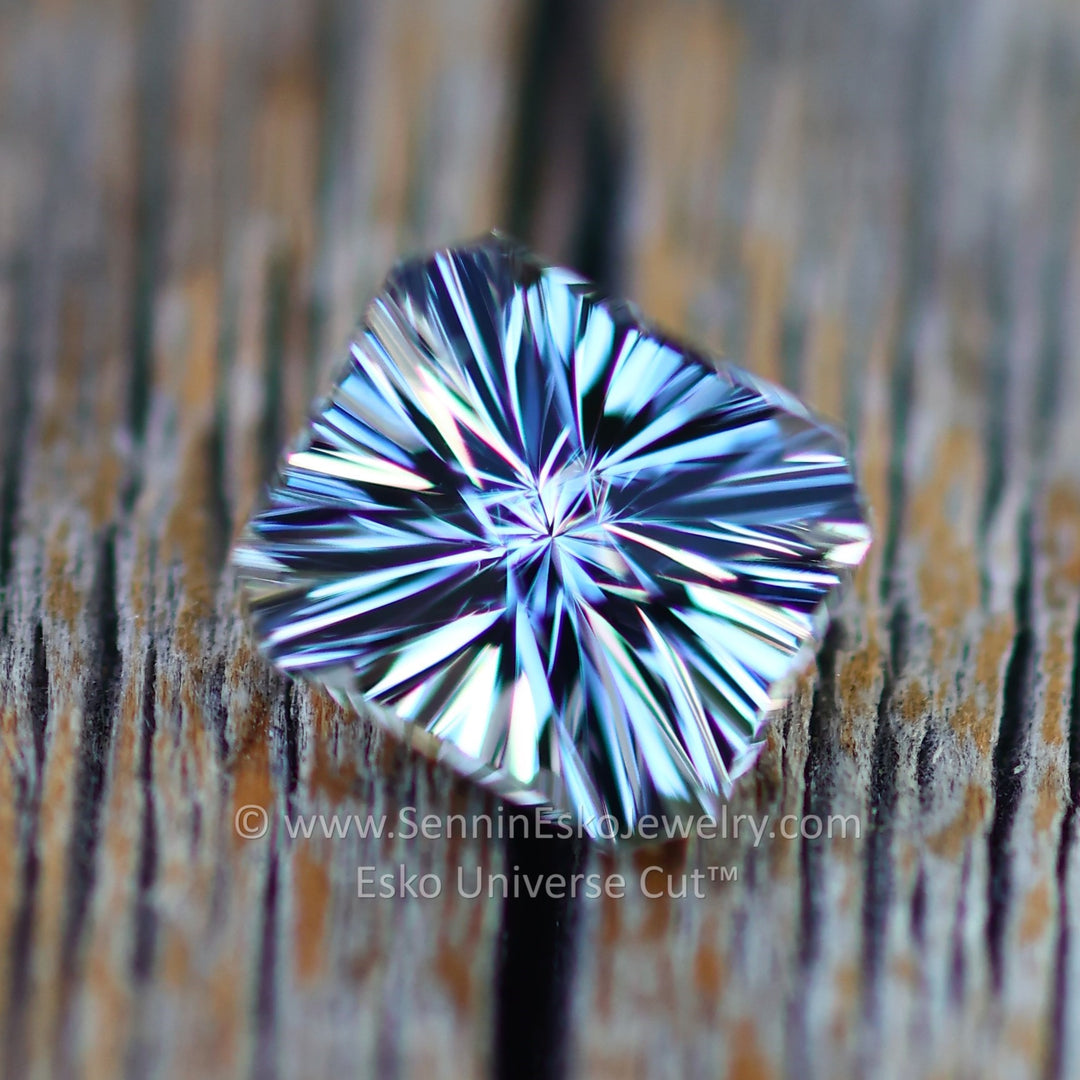 1.3 Carat Gray Tourmaline Octagon - 6.7x5.9mm - Esko Universe Cut ™