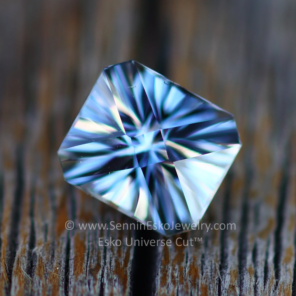 1.3 Carat Gray Tourmaline Octagon - 6.7x5.9mm - Esko Universe Cut ™