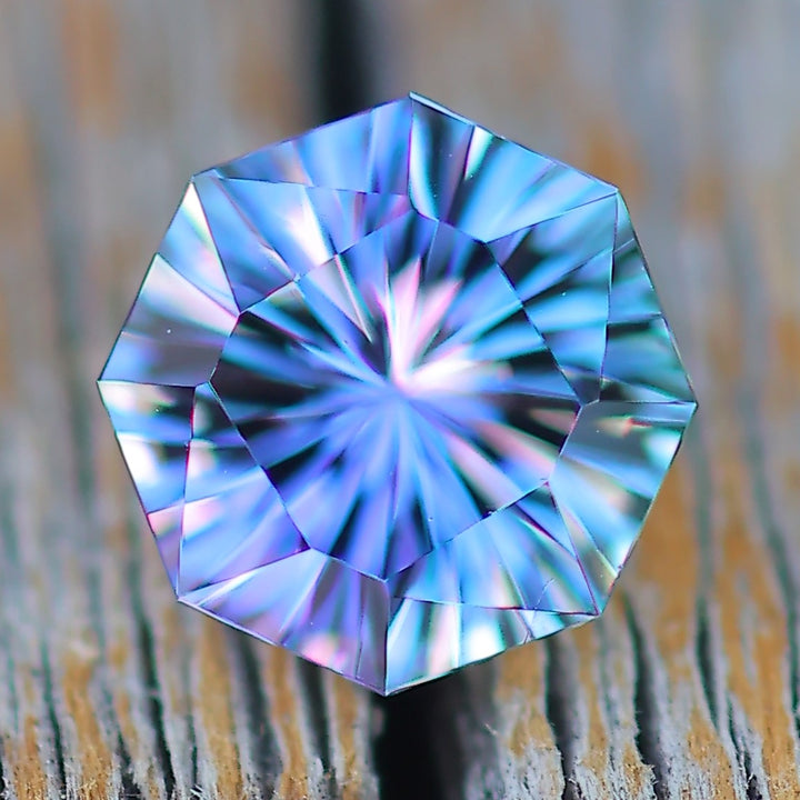 1 Carat Periwinkle/Lavender Tanzanite Octagon - 5.9x6.4mm - Esko Universe Cut ™