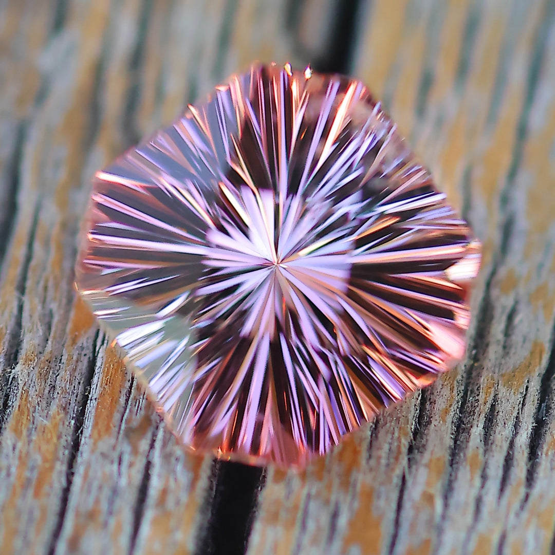 1.61 Carat Light Pink Tourmaline Square Octagon - 6.96x7.8mm - Esko Universe Cut ™