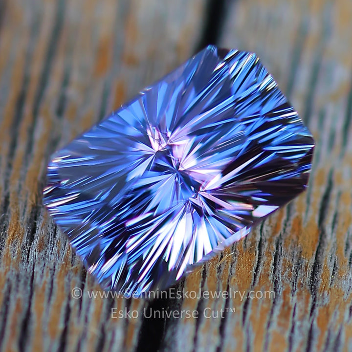 2.94 Carat Indigo Tanzanite Octagon - 9.3x6.2mm - Esko Universe Cut ™