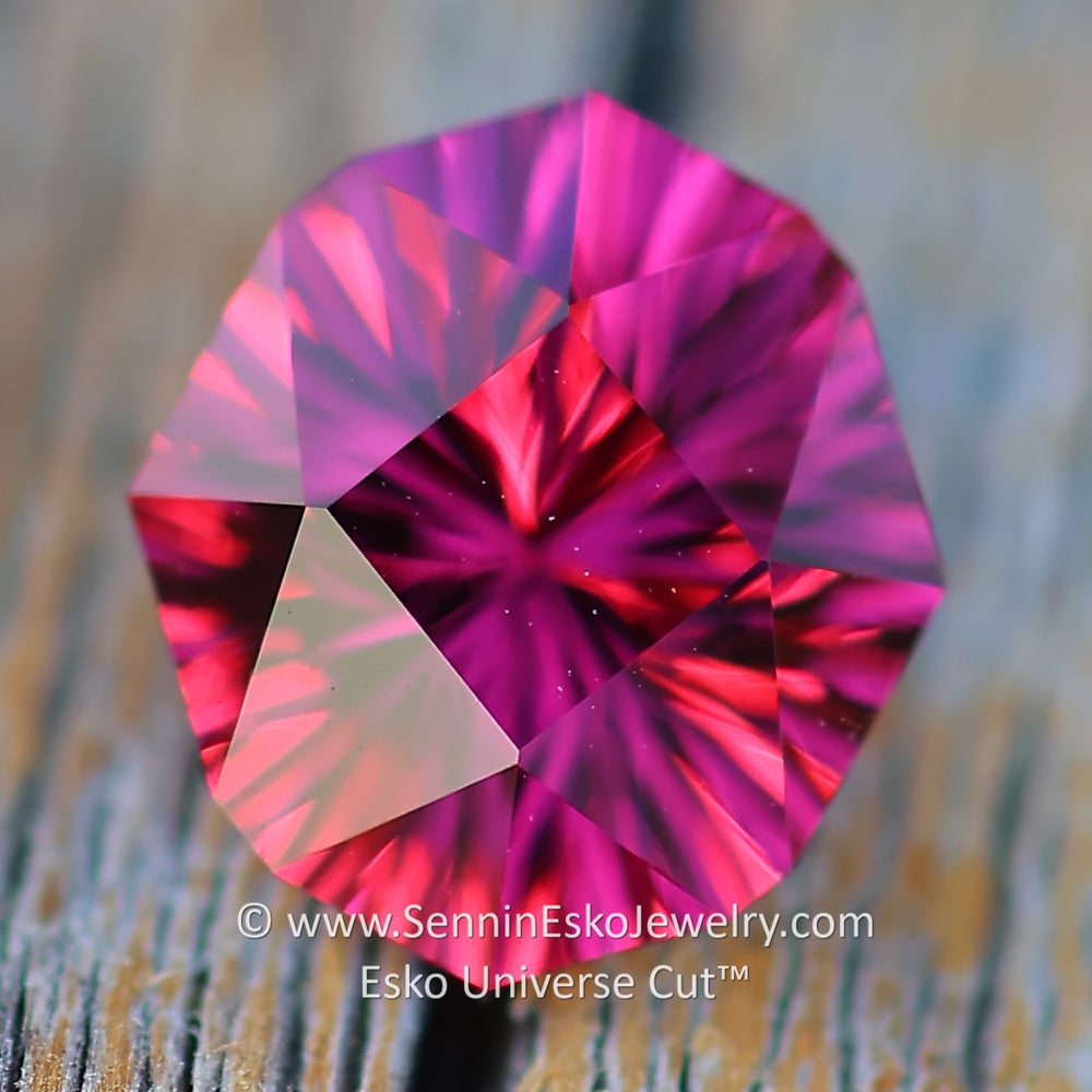 3.2 Carat Malawi Garnet Octagon - 9.5x8.6mm - Esko Universe Cut ™