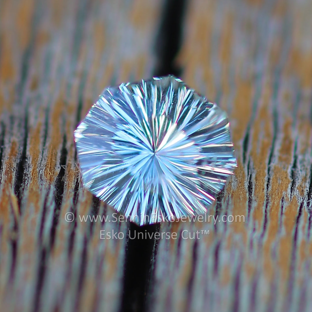 0.65 Carat Sterling Sapphire Octagon - 5.6x5.2mm - Esko Universe Cut ™