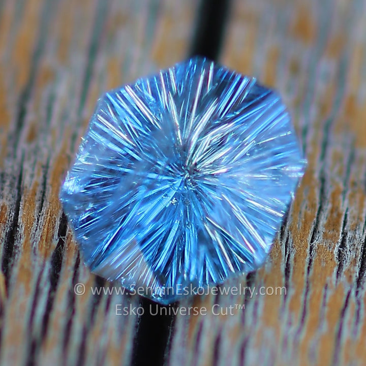 1.3 Carat Violet Sapphire Octagon - 7.4x6.6mm - Esko Universe Cut ™