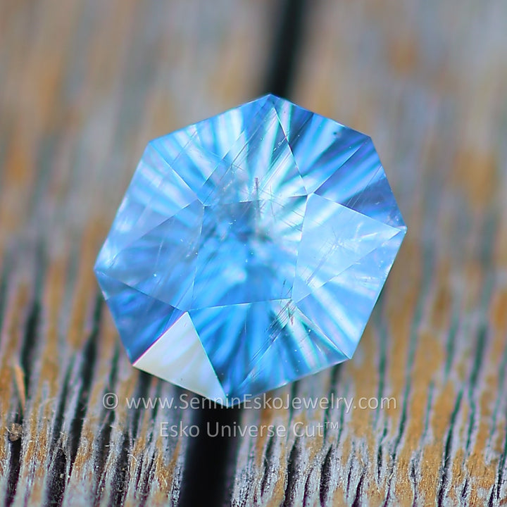 1.3 Carat Violet Sapphire Octagon - 7.4x6.6mm - Esko Universe Cut ™