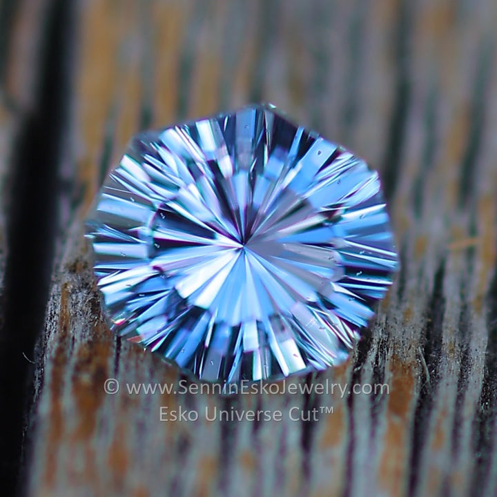 0.84 Carat Blue/Lilac Sapphire Octagon - 6x5.5mm - Esko Universe Cut ™