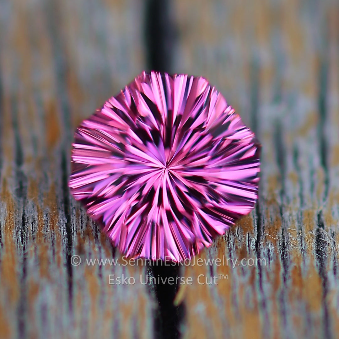 1.2 Carat Electric Pink Garnet Octagon - 6.2x5.8mm - Esko Universe Cut ™
