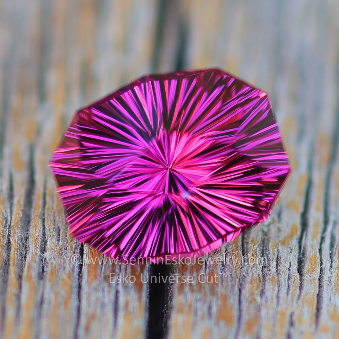 3.3 Carat Garnet Octagonal Cushion - 9.1x7.6mm - Esko Universe Cut ™