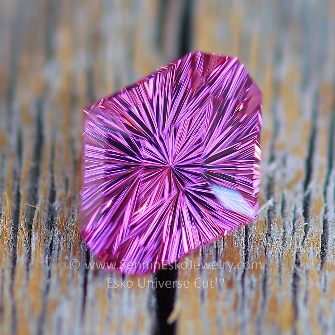 2.8 Carat Electric Pink Garnet Octagon - 10.1x8.2mm - Esko Universe Cut ™