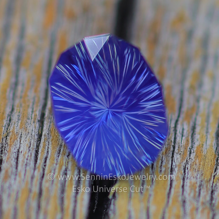 1.1 Carat Violet/Purple Sapphire Oval - 6.8x5.4mm - Esko Universe Cut ™