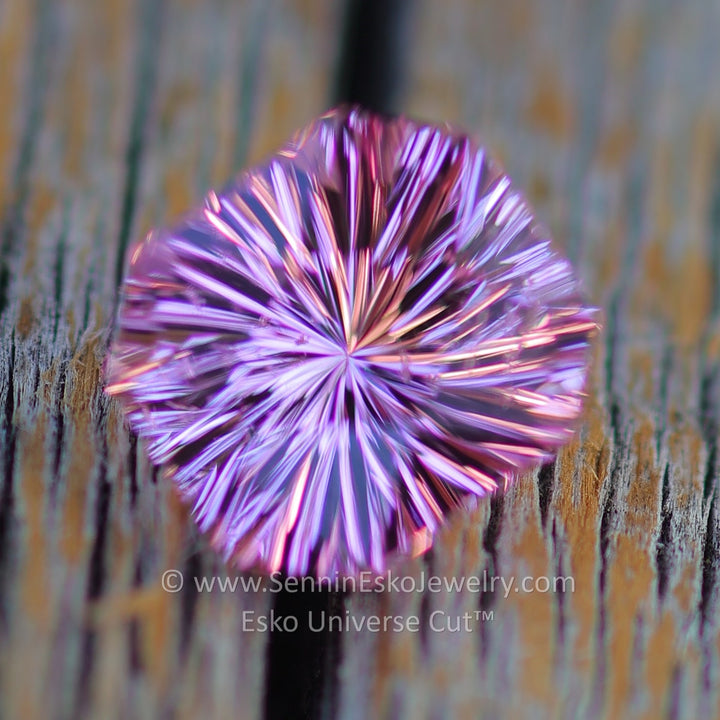 1.1 Carat Pink Tourmaline Octagon - 6.2x5.7mm - Esko Universe Cut ™