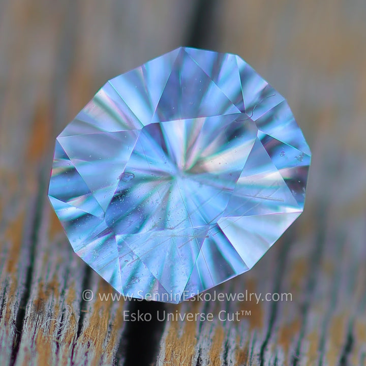 1.3 Carat Periwinkle Sapphire Cushion - 6.7x6.1mm - Esko Universe Cut ™