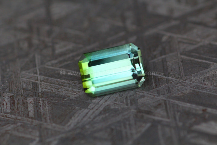 2.4 carat Spring Green Tourmaline Octagon - 9.4x6.5mm - Step Cut