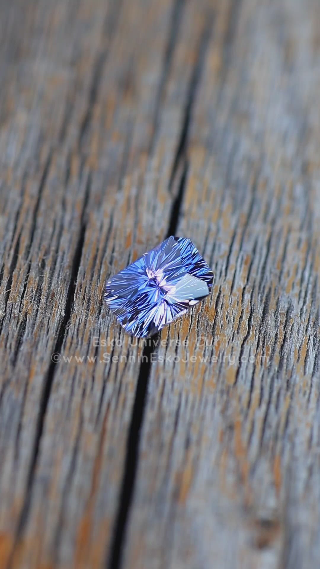 2.94 Carat Indigo Tanzanite Octagon - 9.3x6.2mm - Esko Universe Cut ™