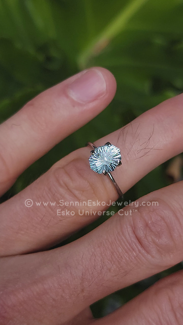1.75 carat Aquamarine Octagon - 9.1x7.7mm - Esko Universe Cut ™