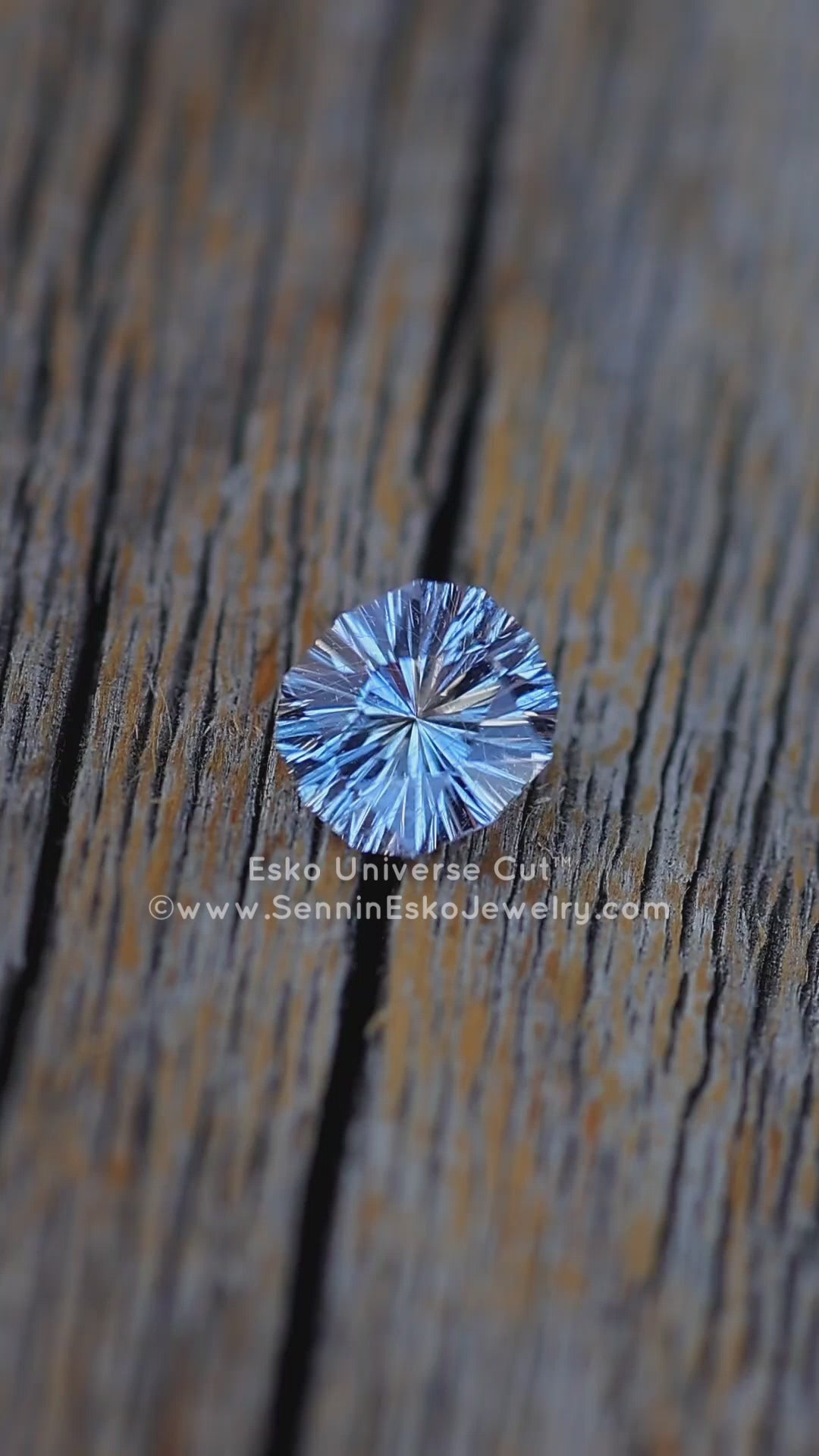 1.3 Carat Periwinkle Sapphire Cushion - 6.7x6.1mm - Esko Universe Cut ™