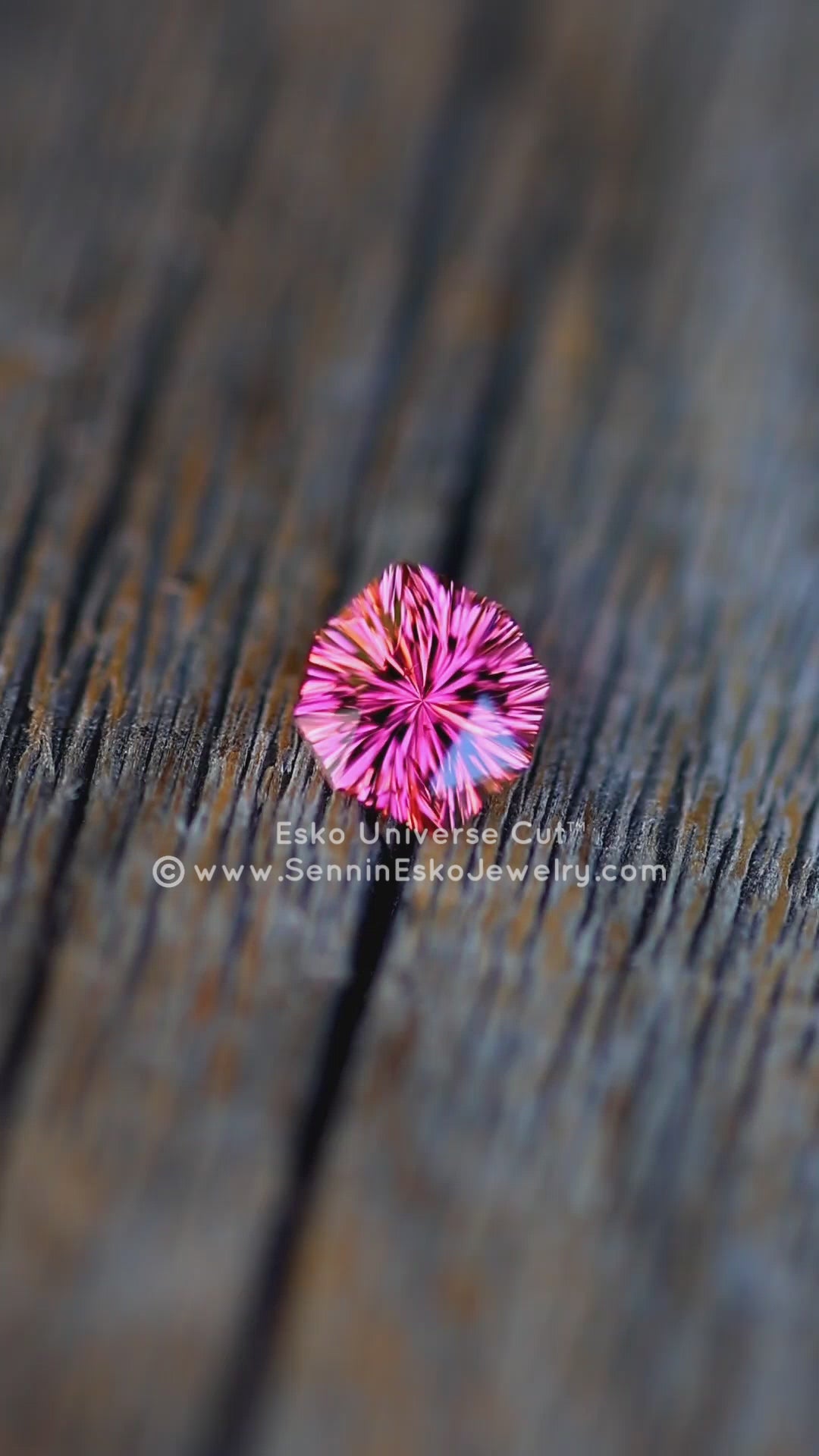 1.1 Carat Pink Toumaline Octagon - 7.5x6.9mm - Esko Universe Cut ™