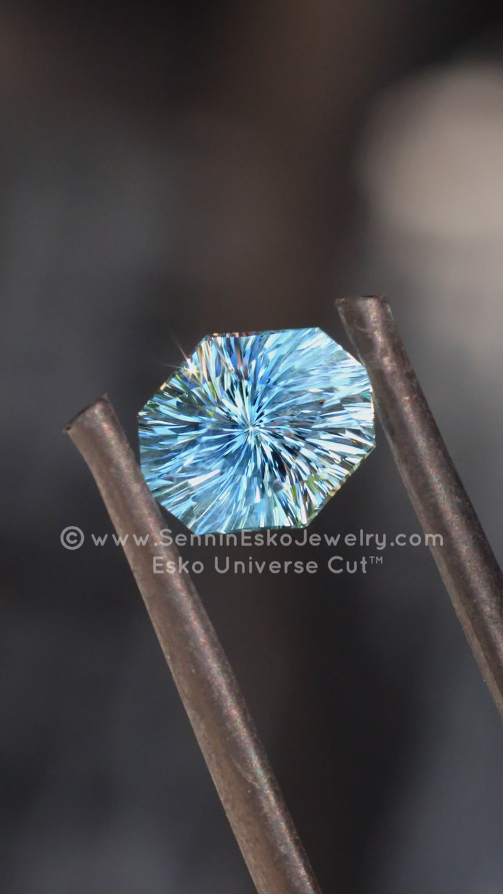 1.75 carat Aquamarine Octagon - 9.1x7.7mm - Esko Universe Cut ™