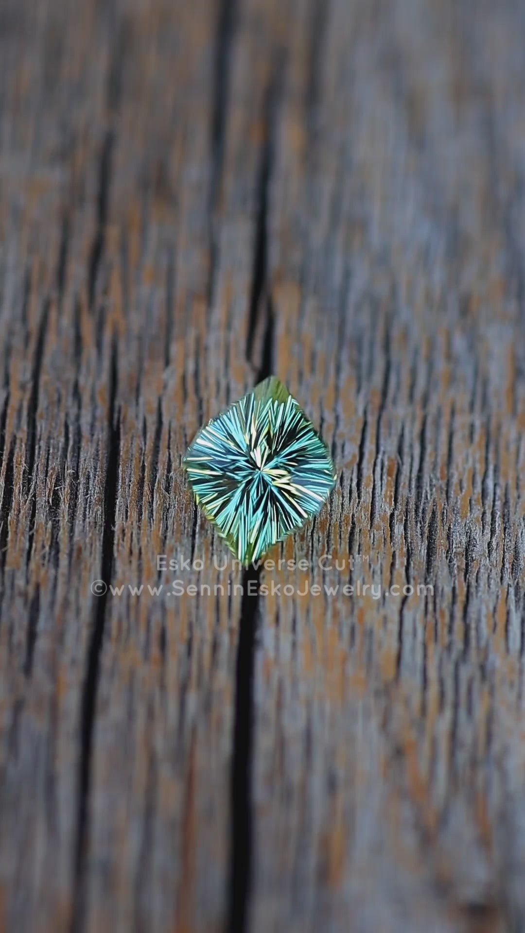 2.5 Carat Minty Green Tourmaline Octagonal Marquise - 10.2x8.4mm - Esko Universe Cut ™