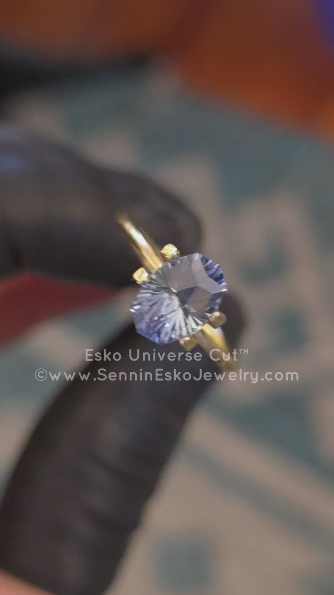 2.1 Carat Blue Sapphire Moval - 9x6.2mm - Esko Universe Cut ™