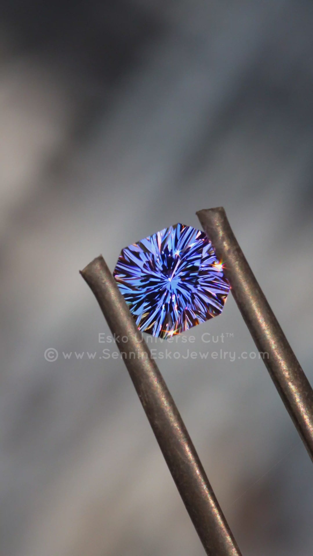 1.5 Carat Lilac Tanzanite Square Octagon - 6.7x7.8mm - Esko Universe Cut ™