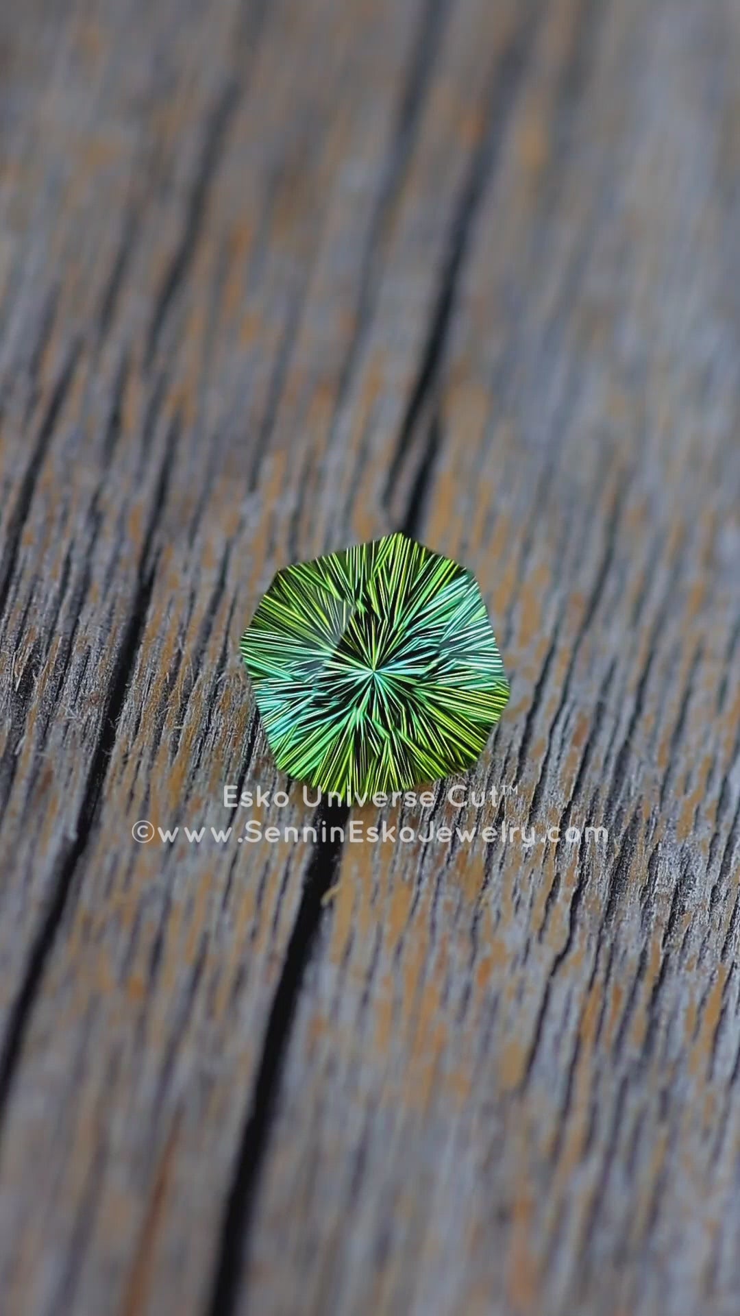 2.8 carat Mint/Olive Green Tourmaline Square Octagon - 8.1x8.7mm - Esko Universe Cut ™