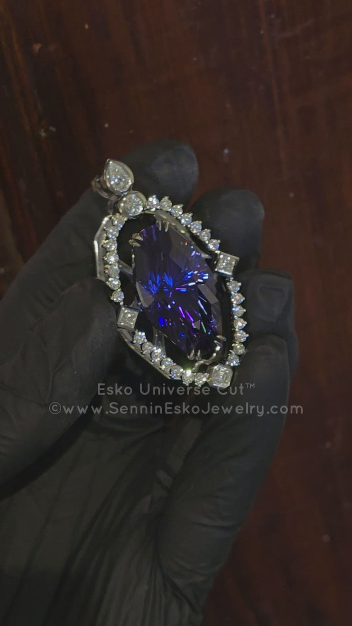 Private Listing - Custom Faceting for 120 carat Tanzanite Gem Rough