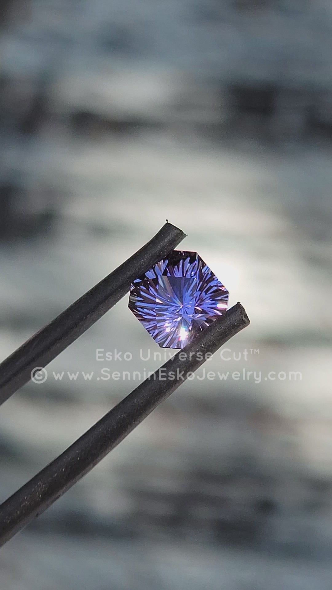 1.5 Carat Lilac Tanzanite Square Octagon - 6.7x7.8mm - Esko Universe Cut ™