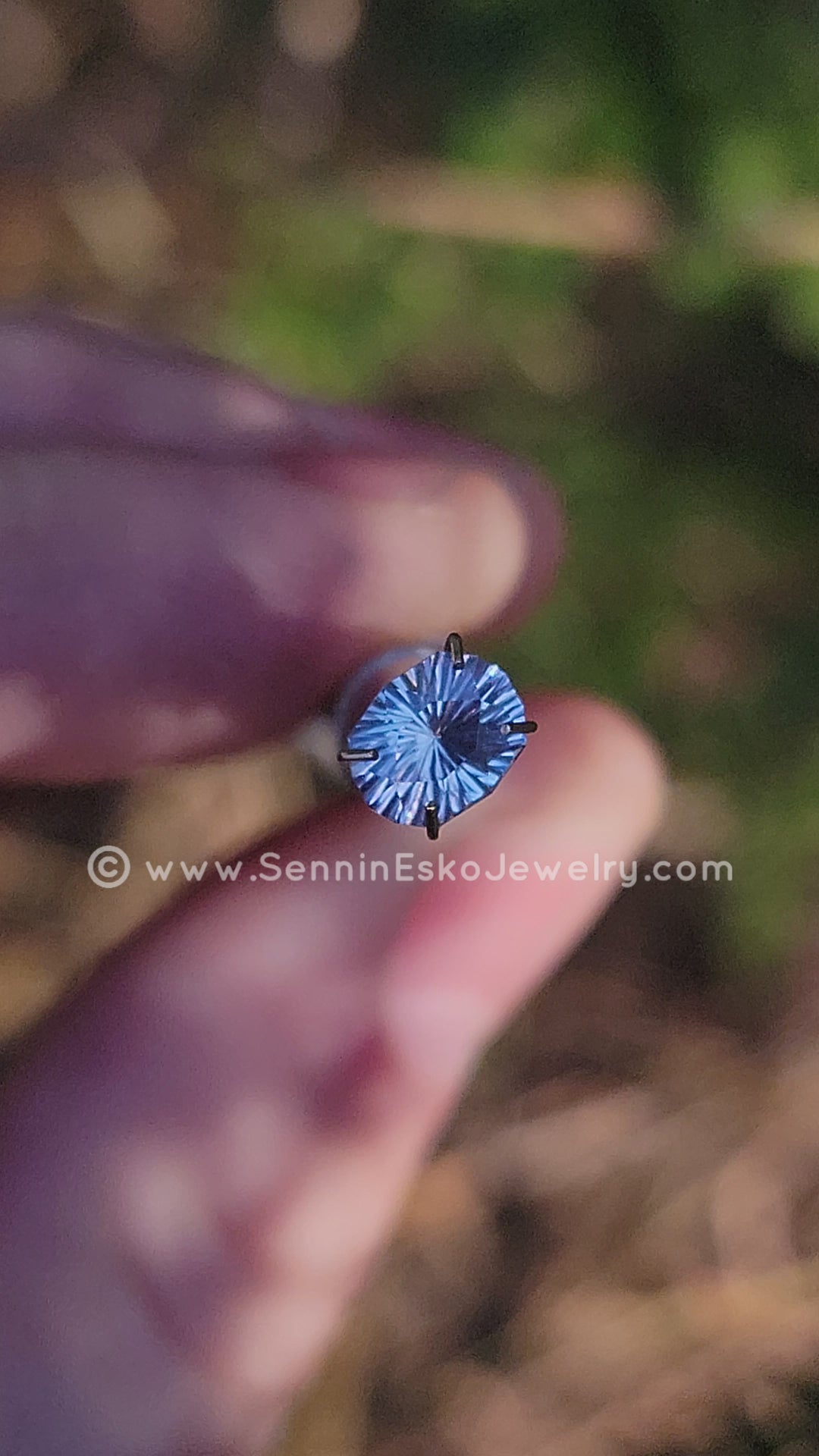 1.3 Carat Lilac Sapphire - Eye Clean - Galaxy Cut