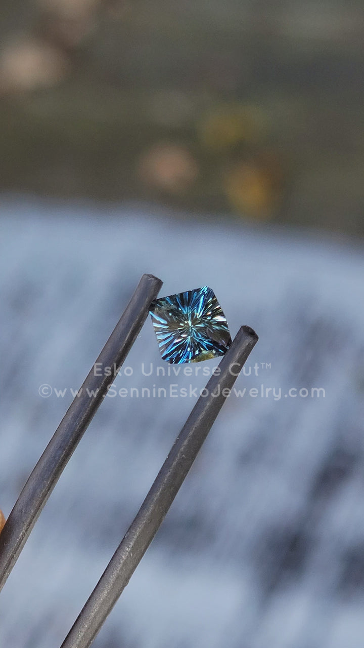 1.2 Carat Parti Sapphire Kite - 7.5x6.8mm - Esko Universe Cut ™