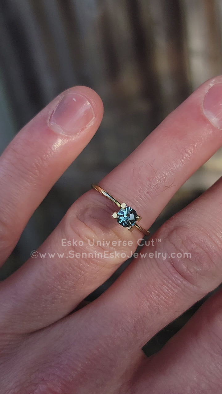 0.57 Carat Parti Sapphire Octagon - 4.8x5mm - Esko Universe Cut ™