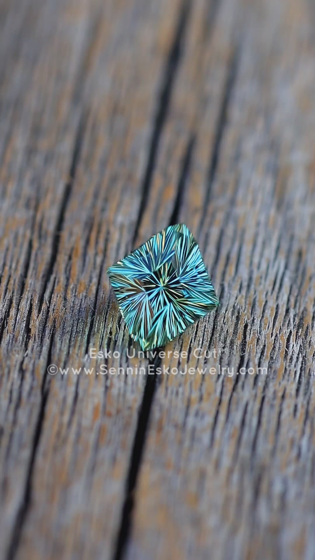 3.33 carat Light Green Tourmaline Octagon - 10.7x9.5mm - Esko Universe Cut ™