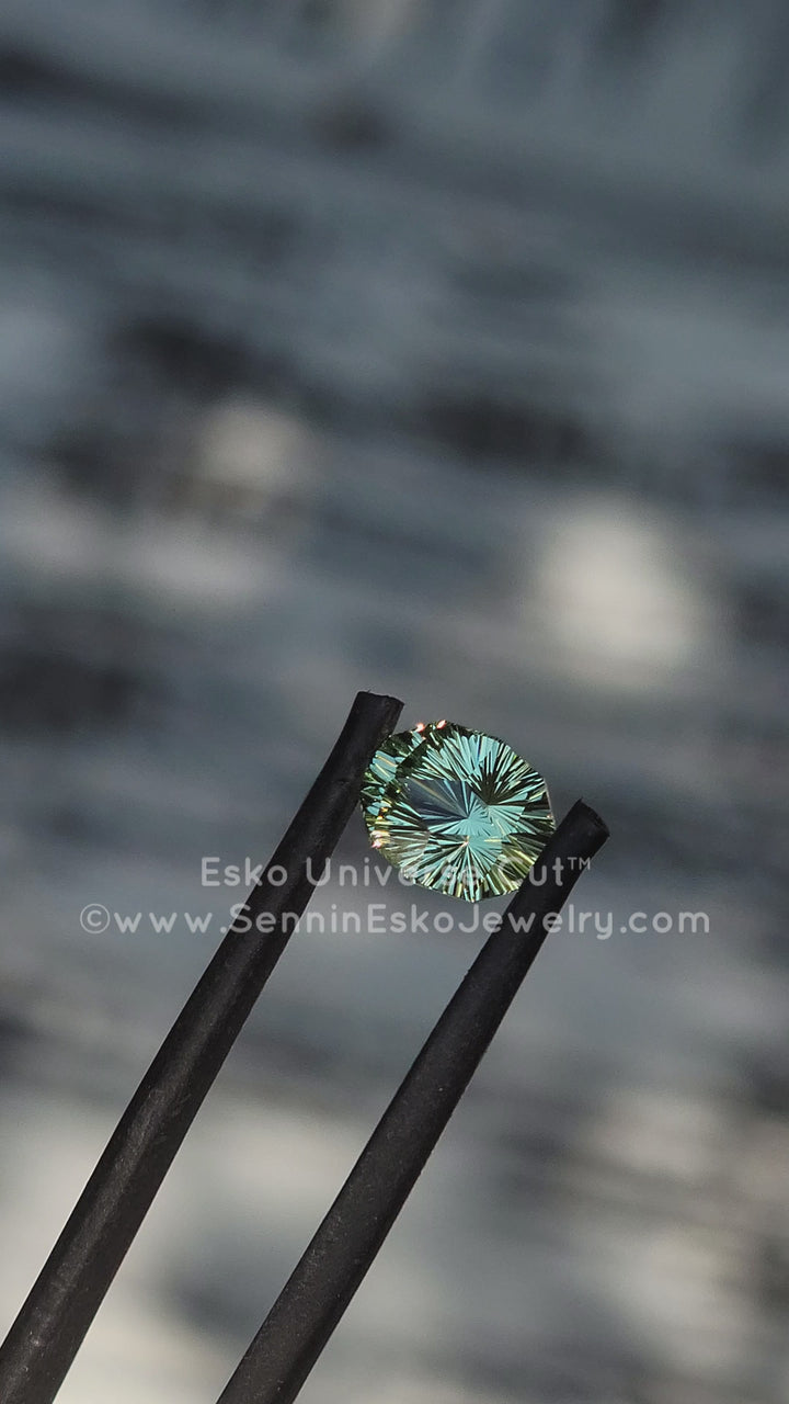 1.8 Carat Mint Garnet Oval - 8.3x6.4mm - Esko Universe Cut ™