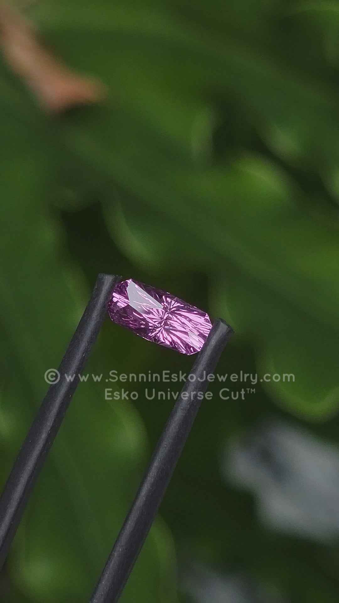 1.2 Carat Purple Sapphire Octgagon - 8.5x4.2mm - Esko Universe Cut ™