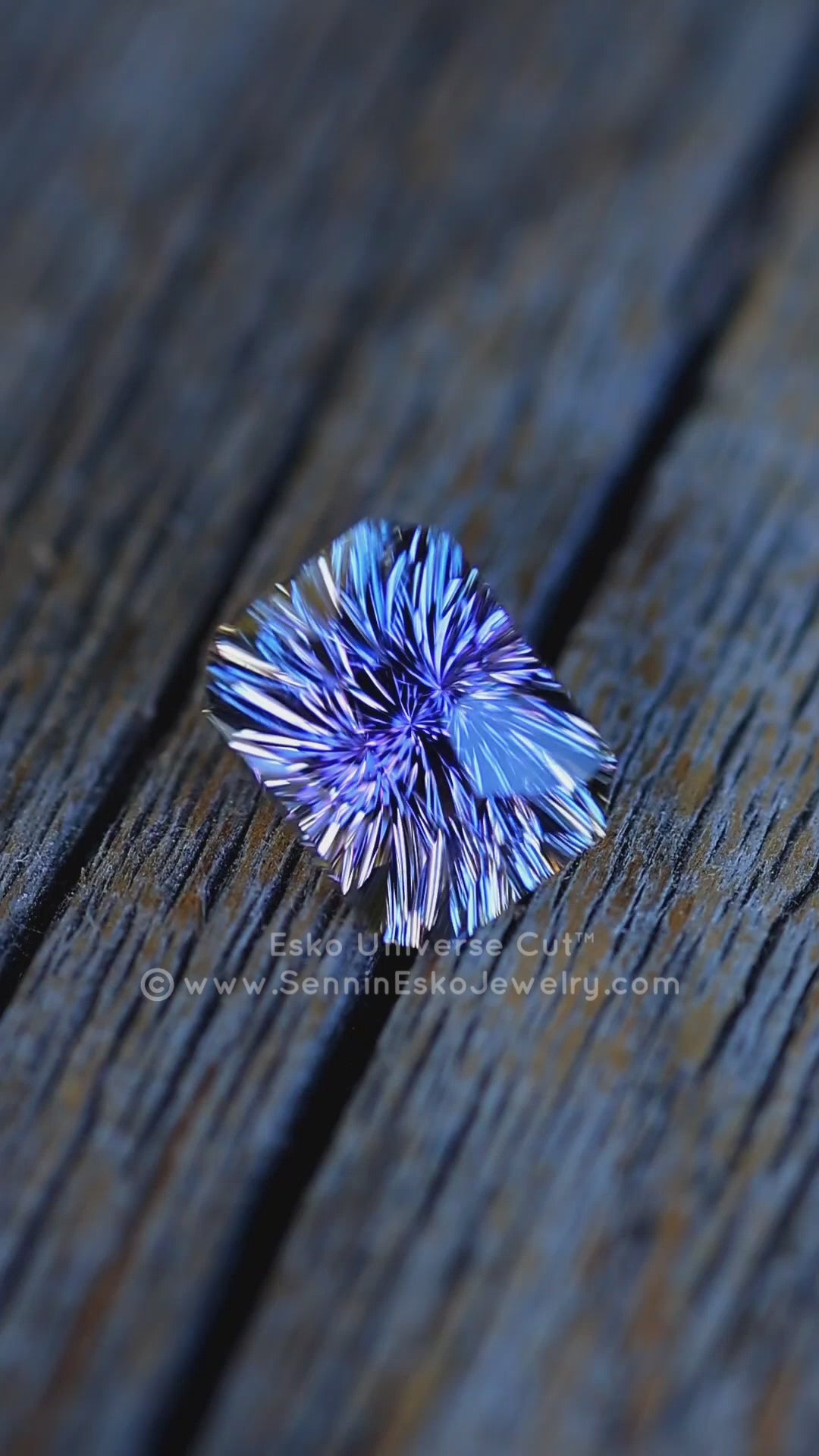 3.2 Carat Violet Tanzanite Octagon - 9.2x7.1mm - Esko Universe Cut ™