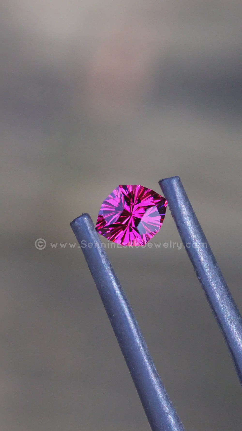 0.96 Carat Pink Garnet Octagon - 6.5x5.4mm - Esko Universe Cut ™