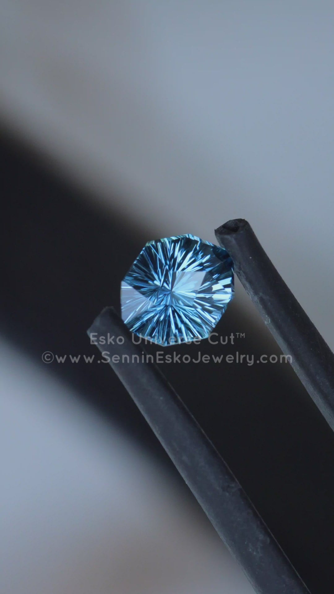 0.88 Carat True Blue Sapphire Octagon - 6.7x5.5mm - Esko Universe Cut ™