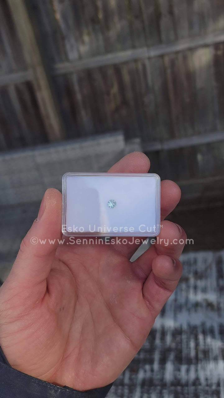 0.57 Carat Parti Sapphire Octagon - 4.8x5mm - Esko Universe Cut ™