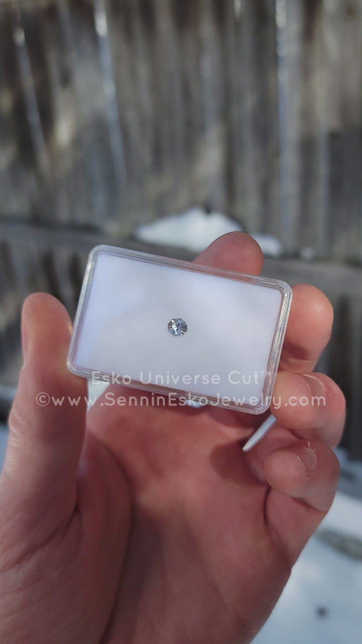 0.65 Carat Sterling Sapphire Octagon - 5.6x5.2mm - Esko Universe Cut ™
