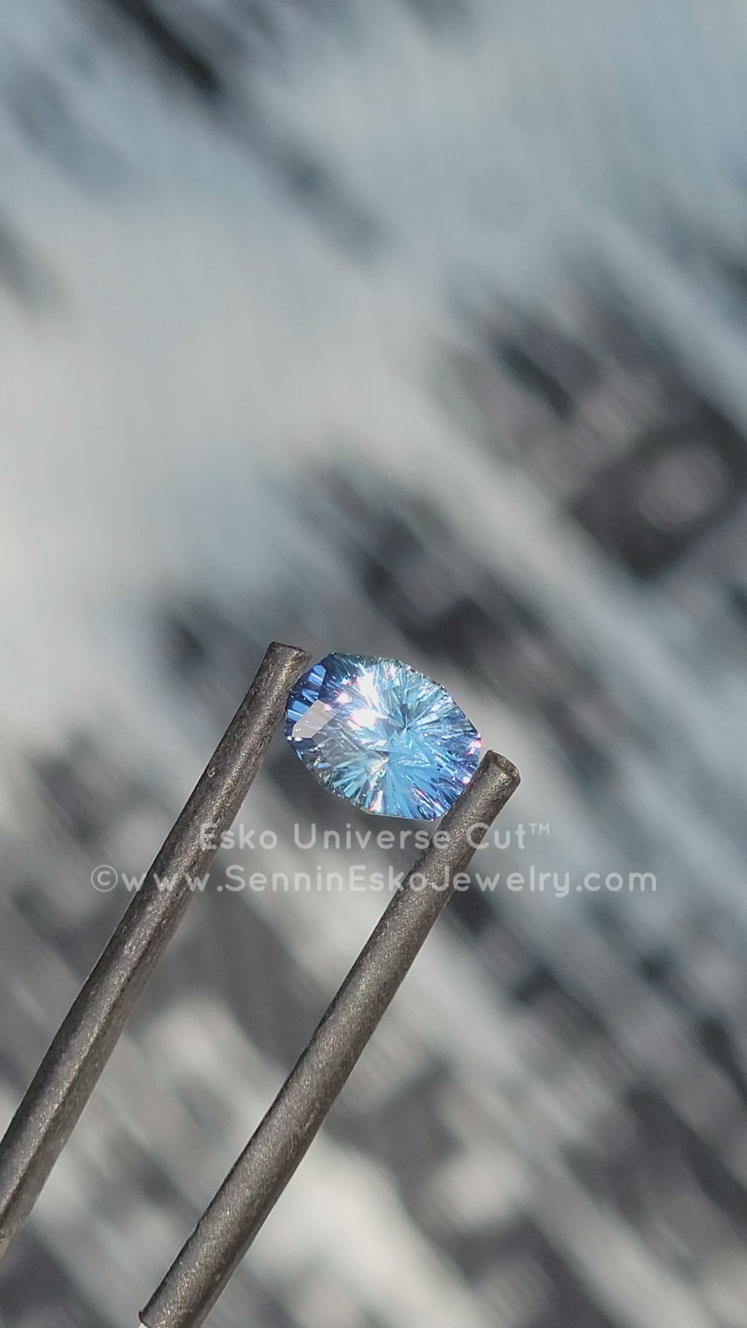 2.1 Carat Blue Sapphire Moval - 9x6.2mm - Esko Universe Cut ™
