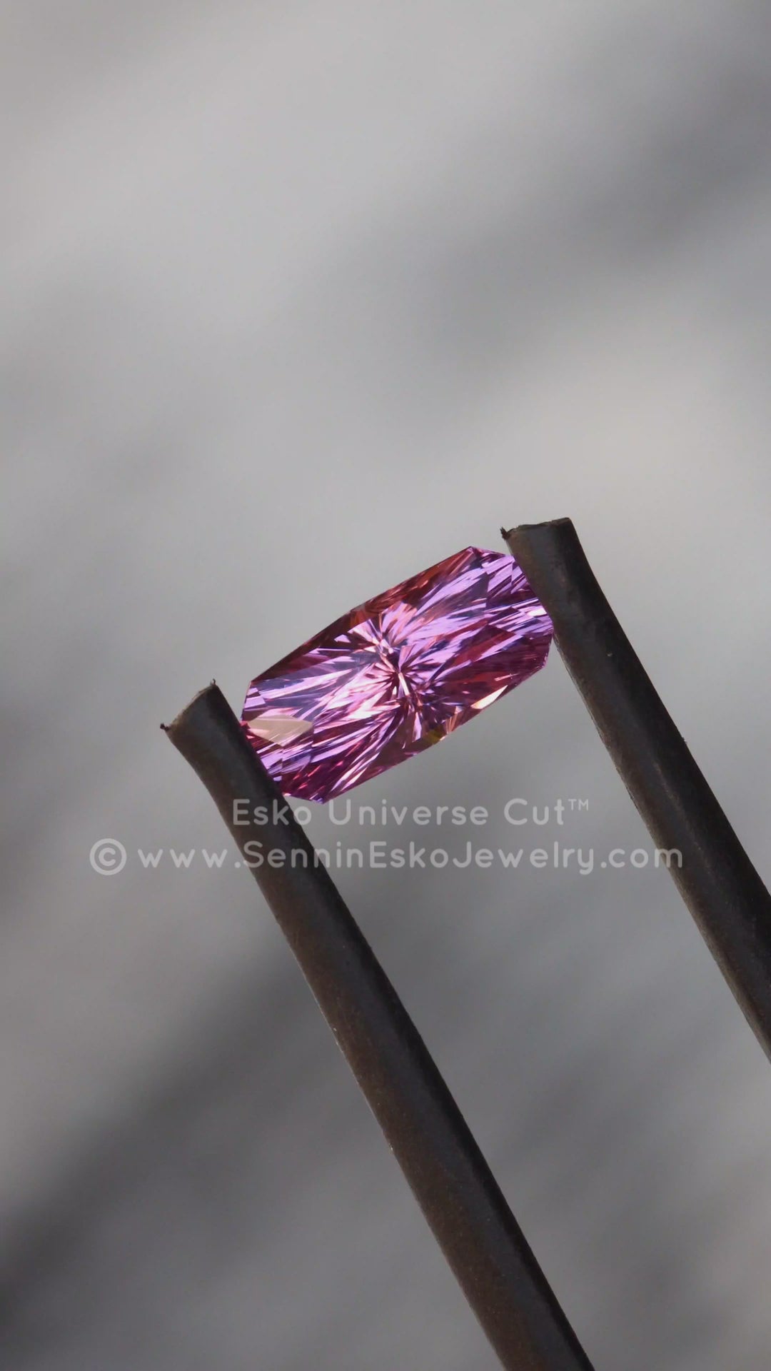1.2 Carat Purple Sapphire Octgagon - 8.5x4.2mm - Esko Universe Cut ™