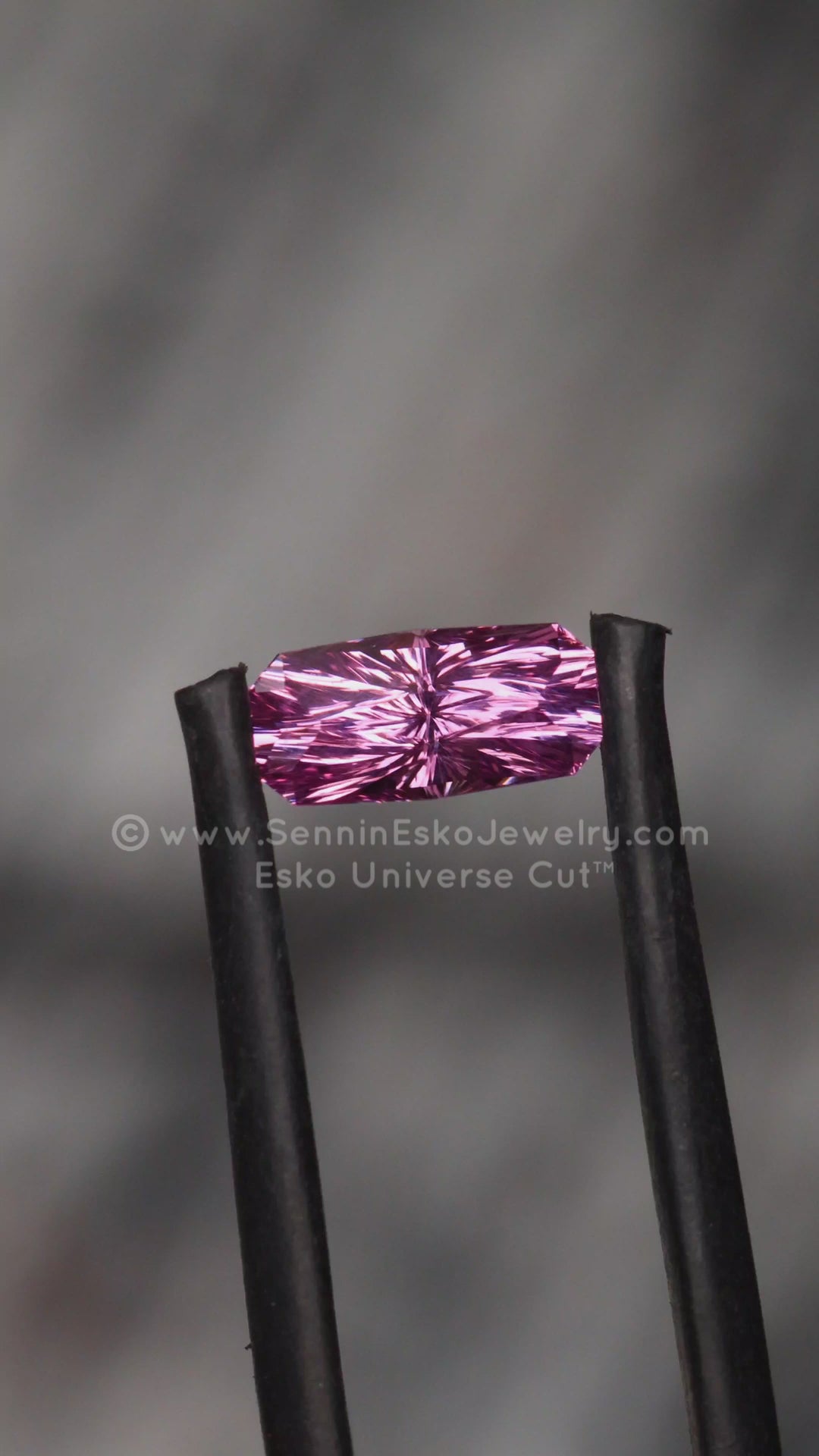 1.2 Carat Purple Sapphire Octgagon - 8.5x4.2mm - Esko Universe Cut ™