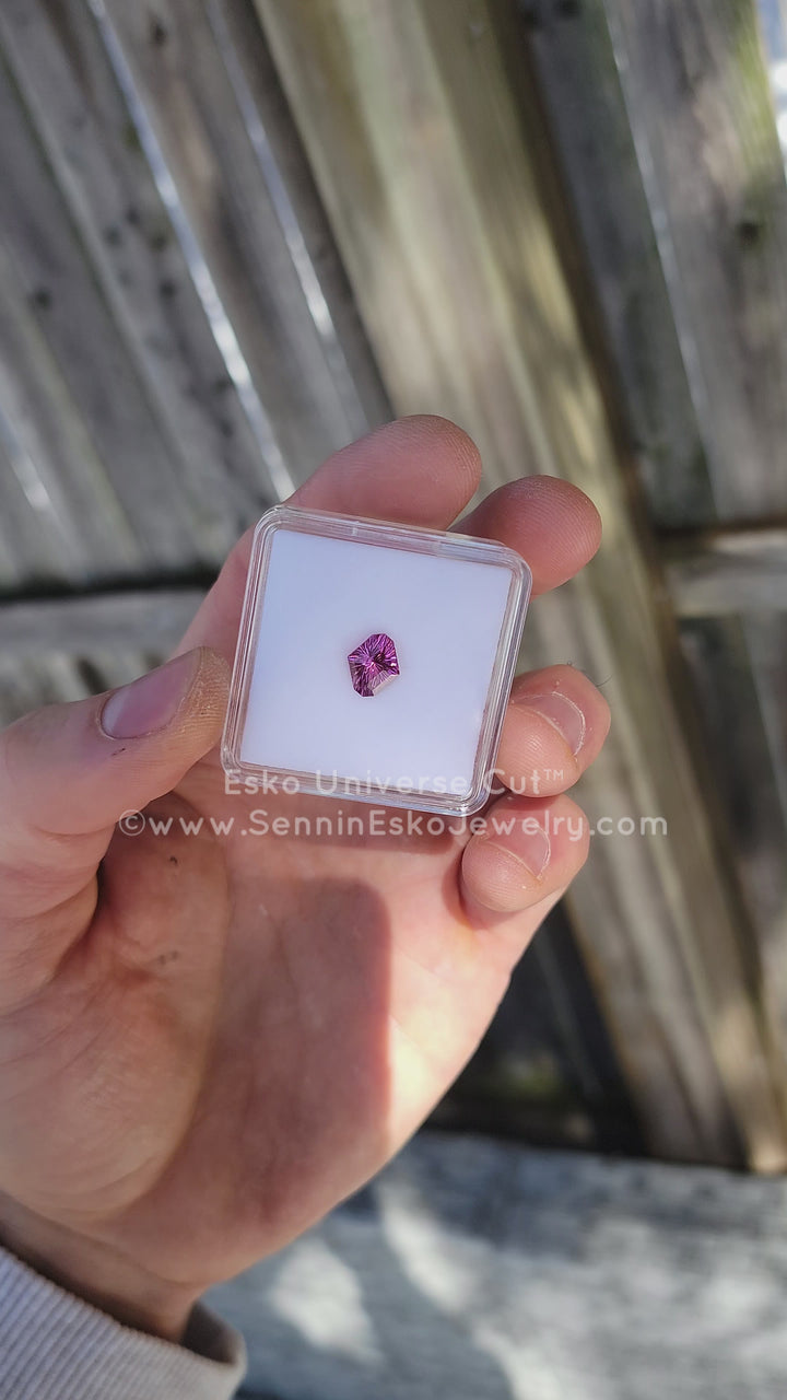 2.8 Carat Electric Pink Garnet Octagon - 10.1x8.2mm - Esko Universe Cut ™
