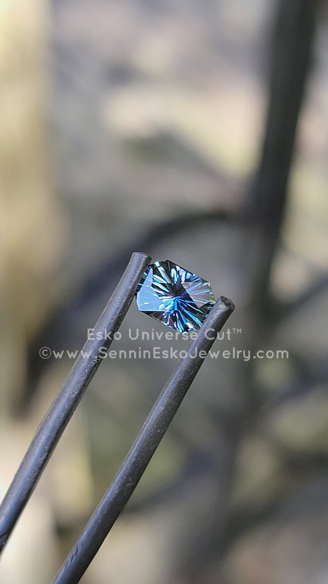 1.2 Carat Sultry Blue Sapphire Octagon - 6.8x5.2mm - Esko Universe Cut ™
